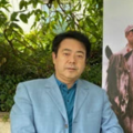 恋人的自拍照